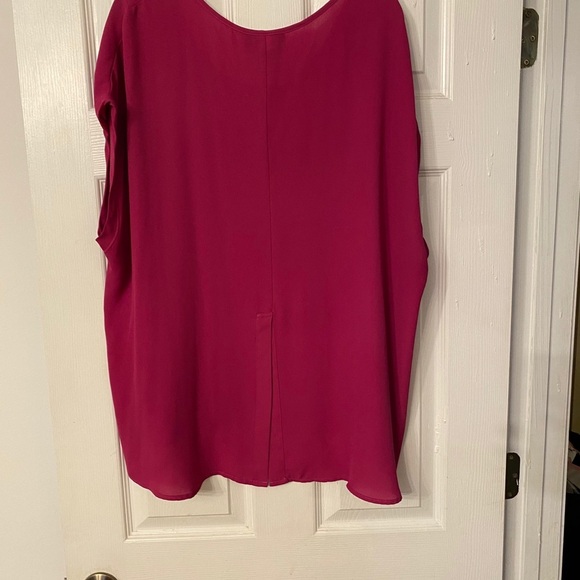 Pink short sleeve blouse - Picture 3 of 4